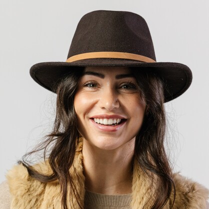 TM721 ESPRESSO 57CM (M) - VERBIER FEDORA