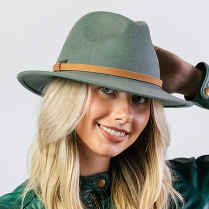 TM721 BLUE AGAVE 57CM (M) - VERBIER FEDORA