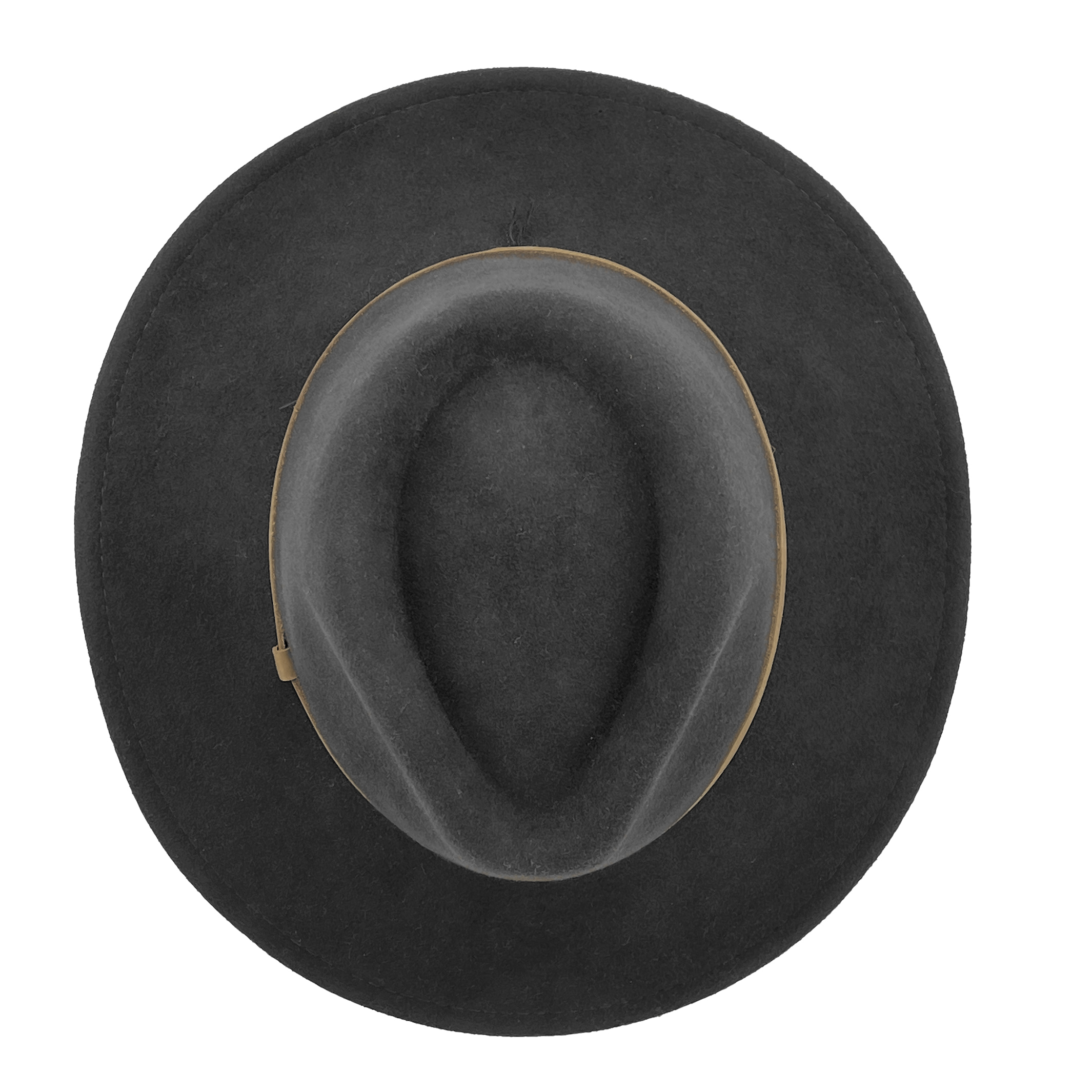 TM721 BLACK 57CM (M) - VERBIER FEDORA