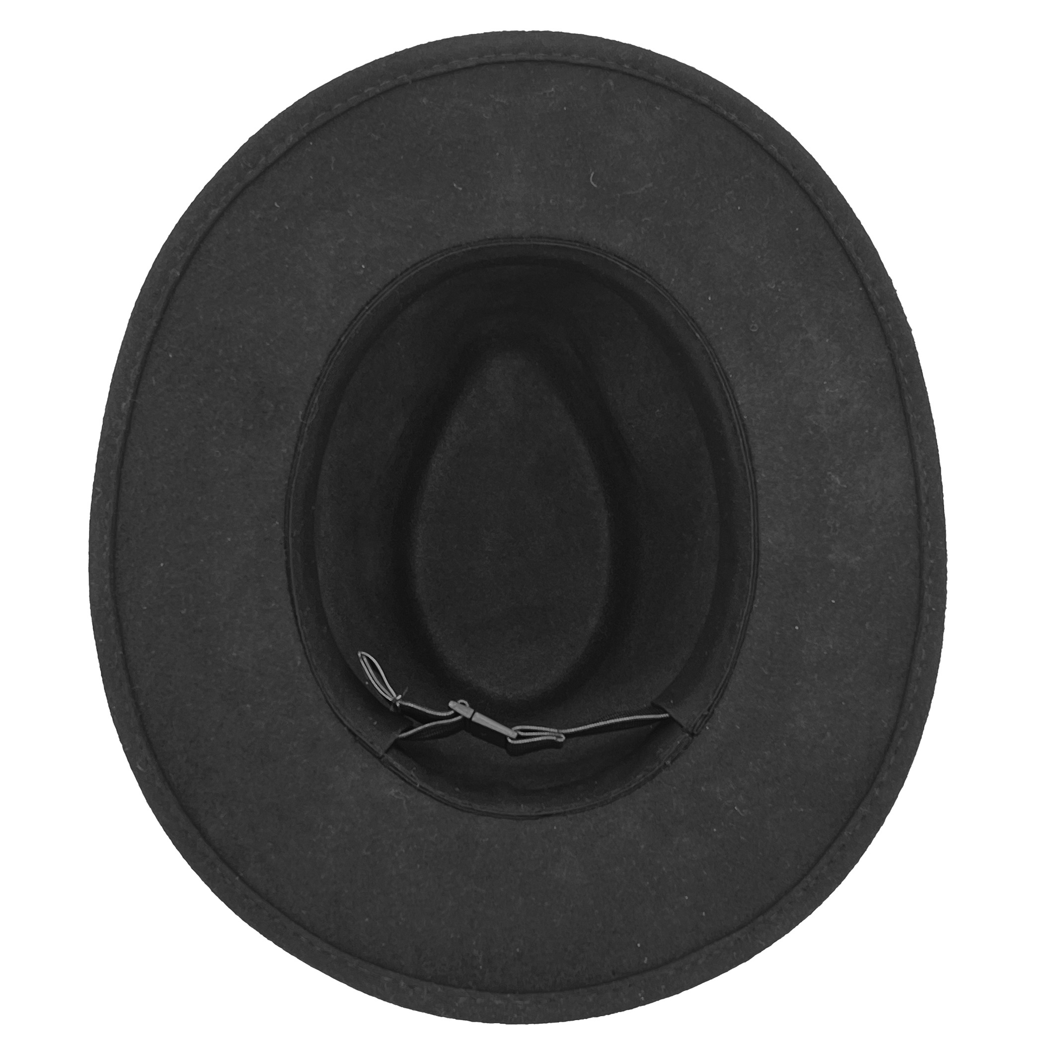 TM721 BLACK 57CM (M) - VERBIER FEDORA