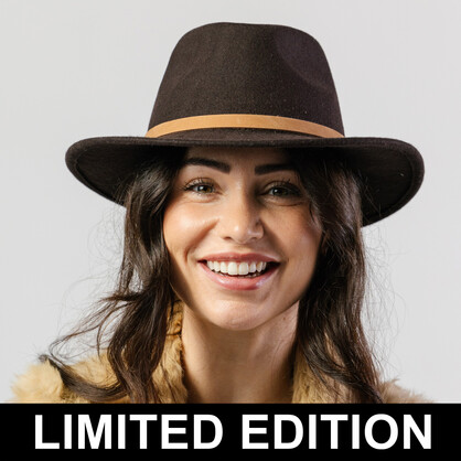 TM721 ESPRESSO 57CM (M) - VERBIER FEDORA