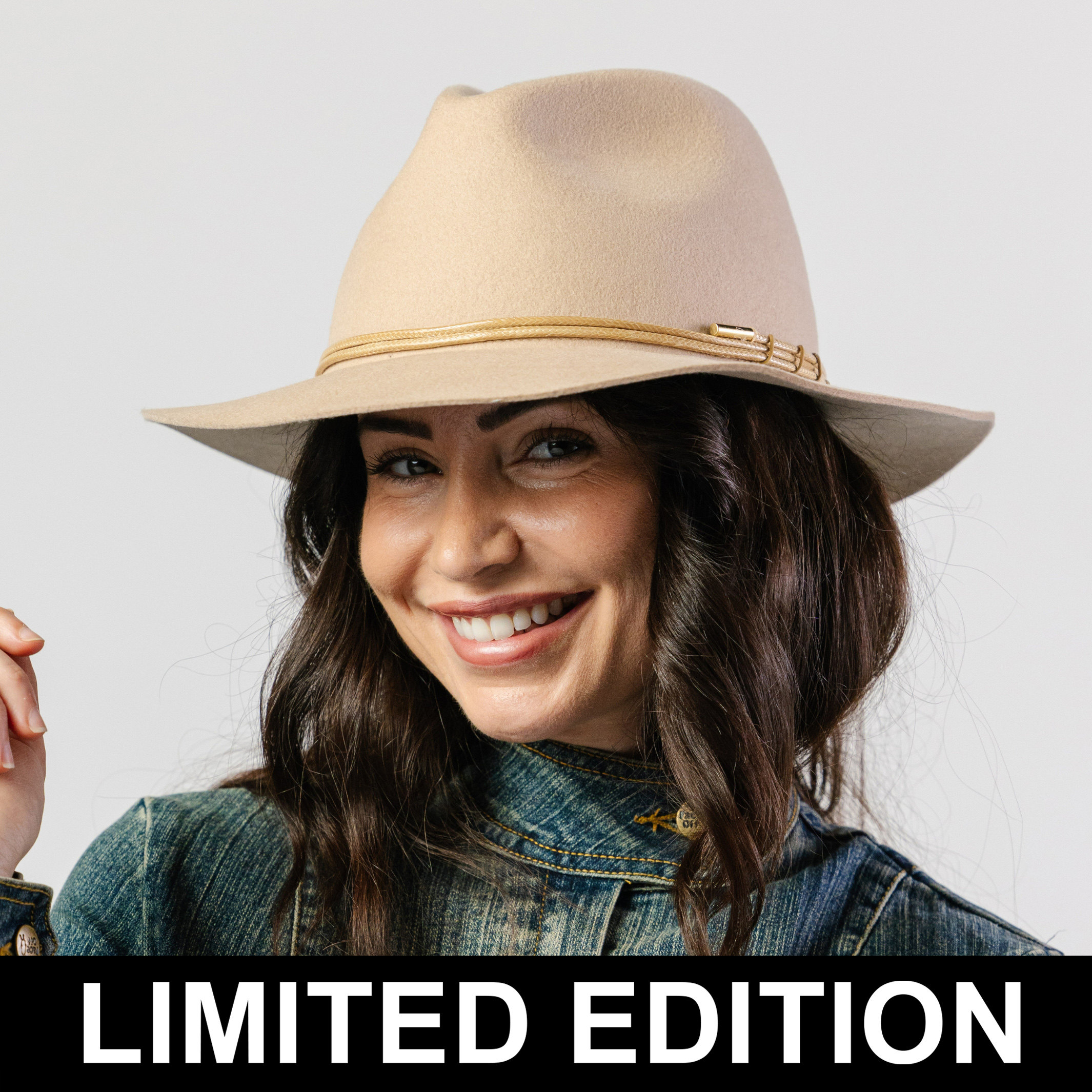 TM720 LT BEIGE 58CM (M/L) - FJELL FEDORA