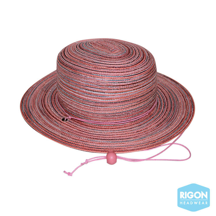 B483 PINK 55CM - JOHANNA BOATER