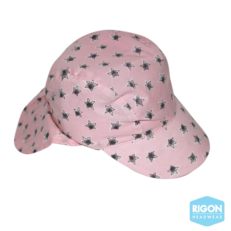 B708 LIGHT PINK STARS 43CM - BABIES LEGIONNAIRE