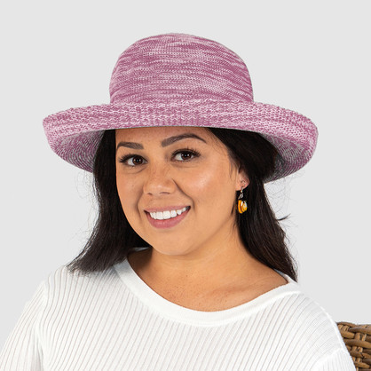 R35L OLD ROSE PINK 58CM (M/L) - CLASSIC BRETON - Lined
