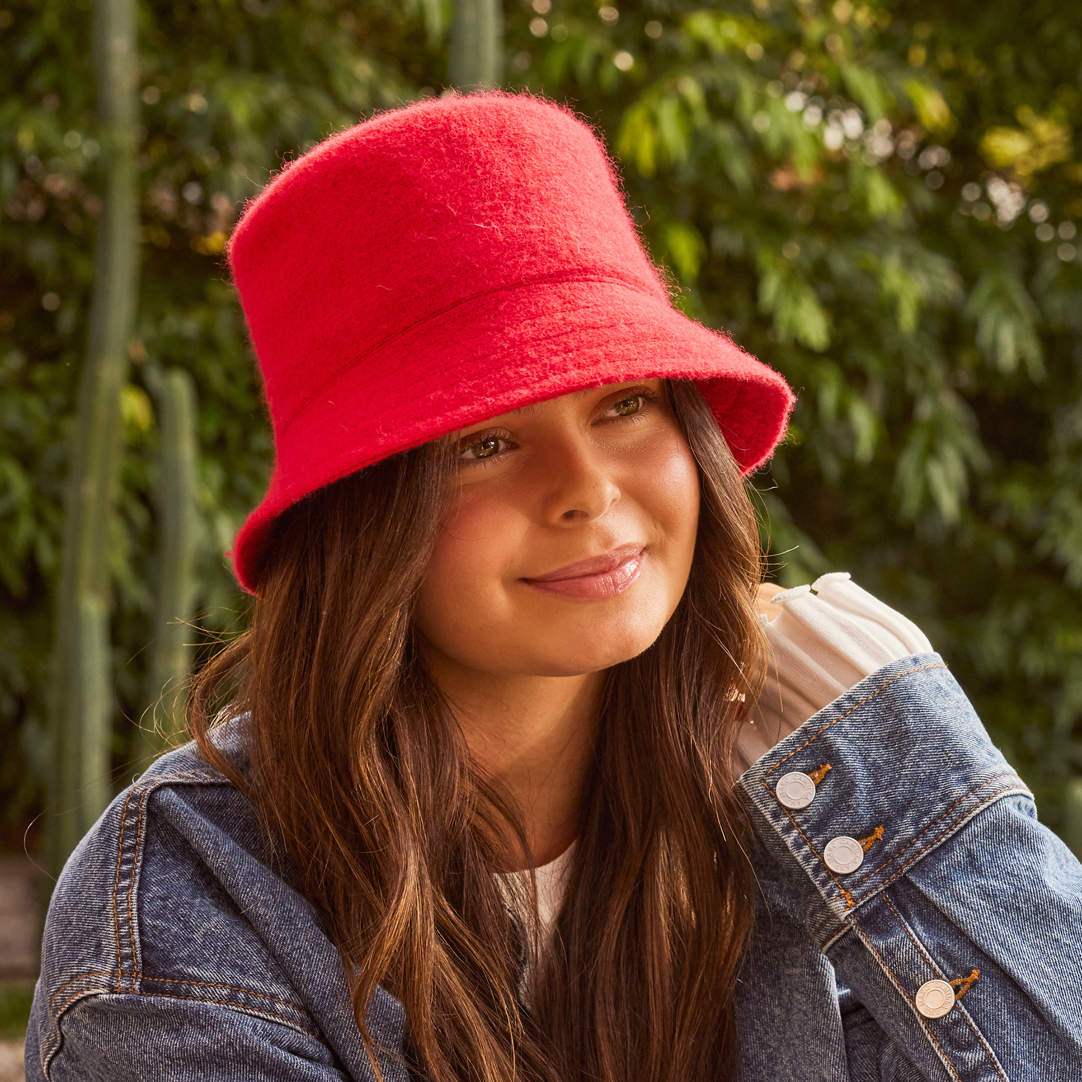 Wholesale RL916 RED 58CM (M/L) ISADORA BUCKET Rigon Headwear Hats