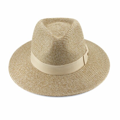 PL415 MIX CAMEL 58CM (M/L) - LINDA FEDORA