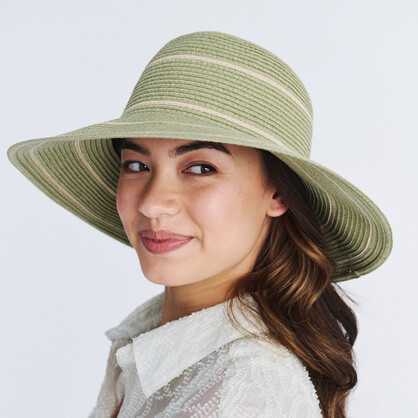 PL411 SAGE/NATURAL 58CM (M/L) - MARIAH BUCKET
