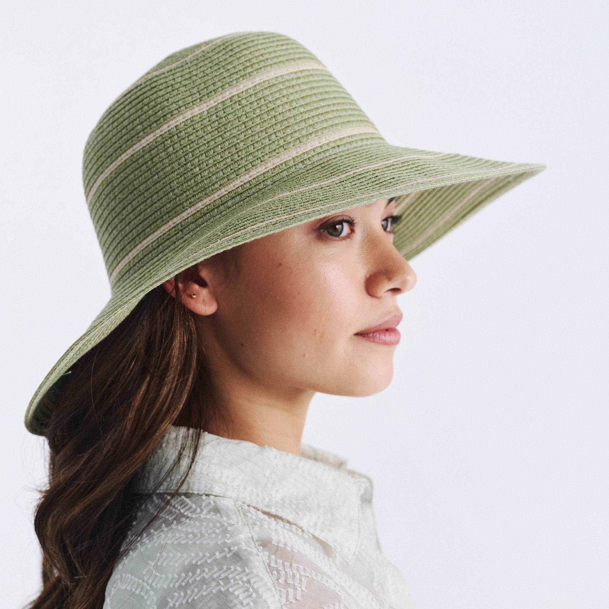 PL411 SAGE/NATURAL 58CM (M/L) - MARIAH BUCKET