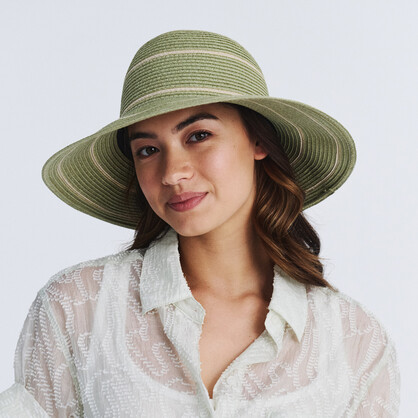 PL411 SAGE/NATURAL 58CM (M/L) - MARIAH BUCKET