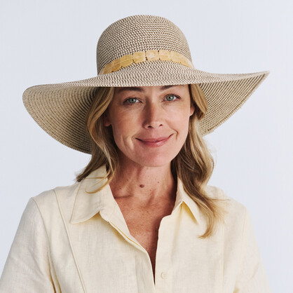 PL412 MIX WHEAT 58CM (M/L) - MELISSA CAPELINE