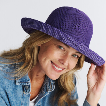 R35L PURPLE 58CM (M/L) - CLASSIC BRETON - LINED