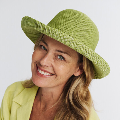 R35L LIME GREEN 58CM (M/L) - CLASSIC BRETON - LINED