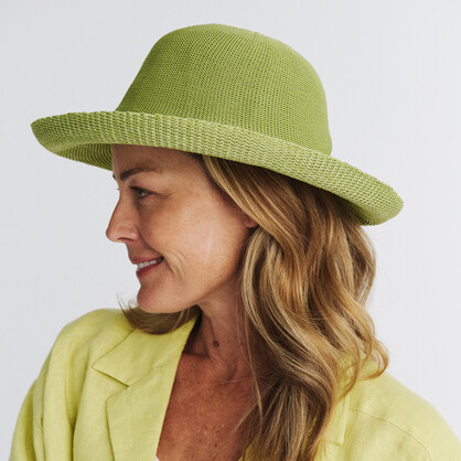 R35L LIME GREEN 58CM (M/L) - CLASSIC BRETON - LINED