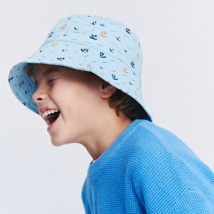 PK002 BLUE BOATS 52CM - MARIO BUCKET