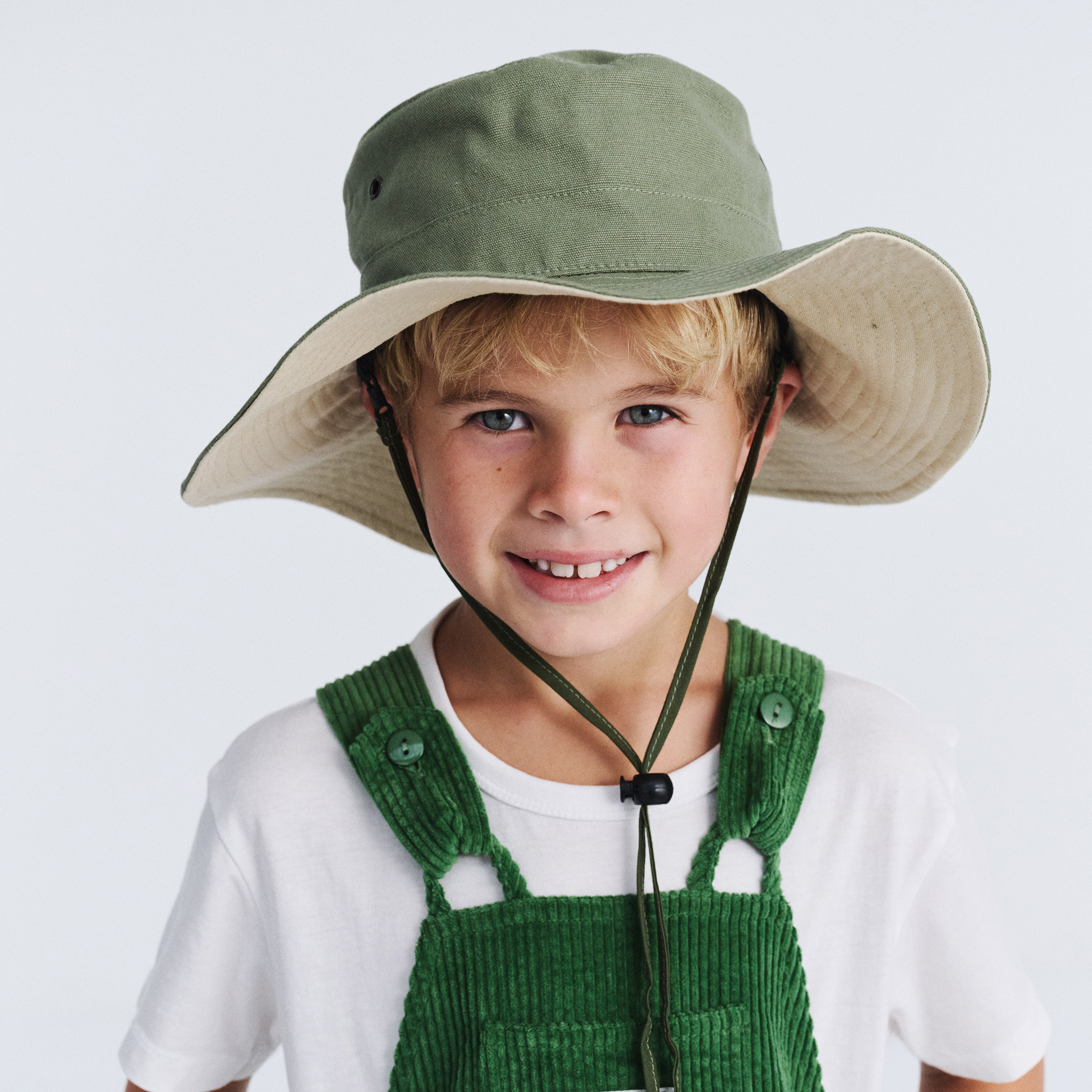 B893 KHAKI/BEIGE 52CM - SYMONDS CRICKET HAT