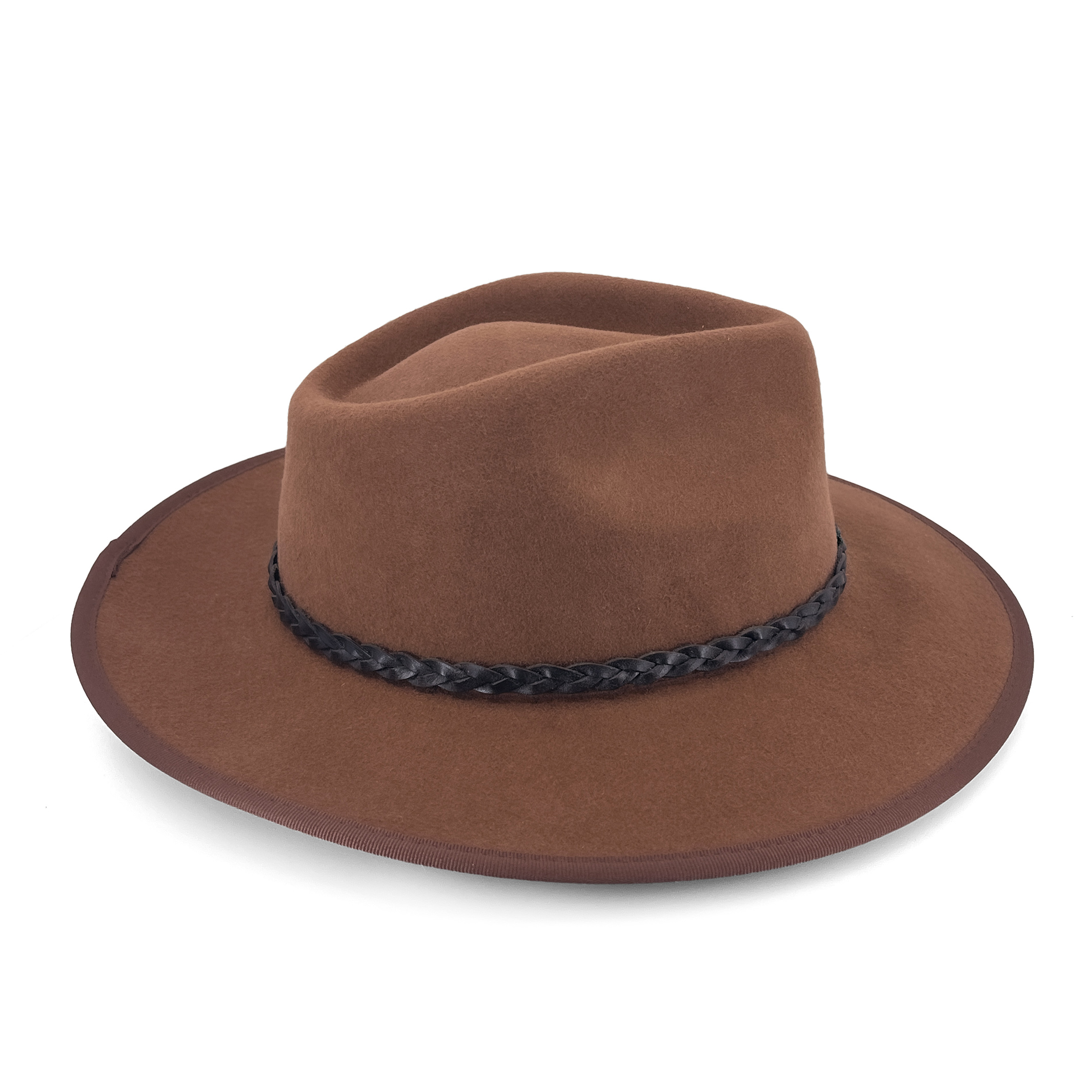 PM804 CHOCOLATE 56CM (S/M) - BARTLE FEDORA