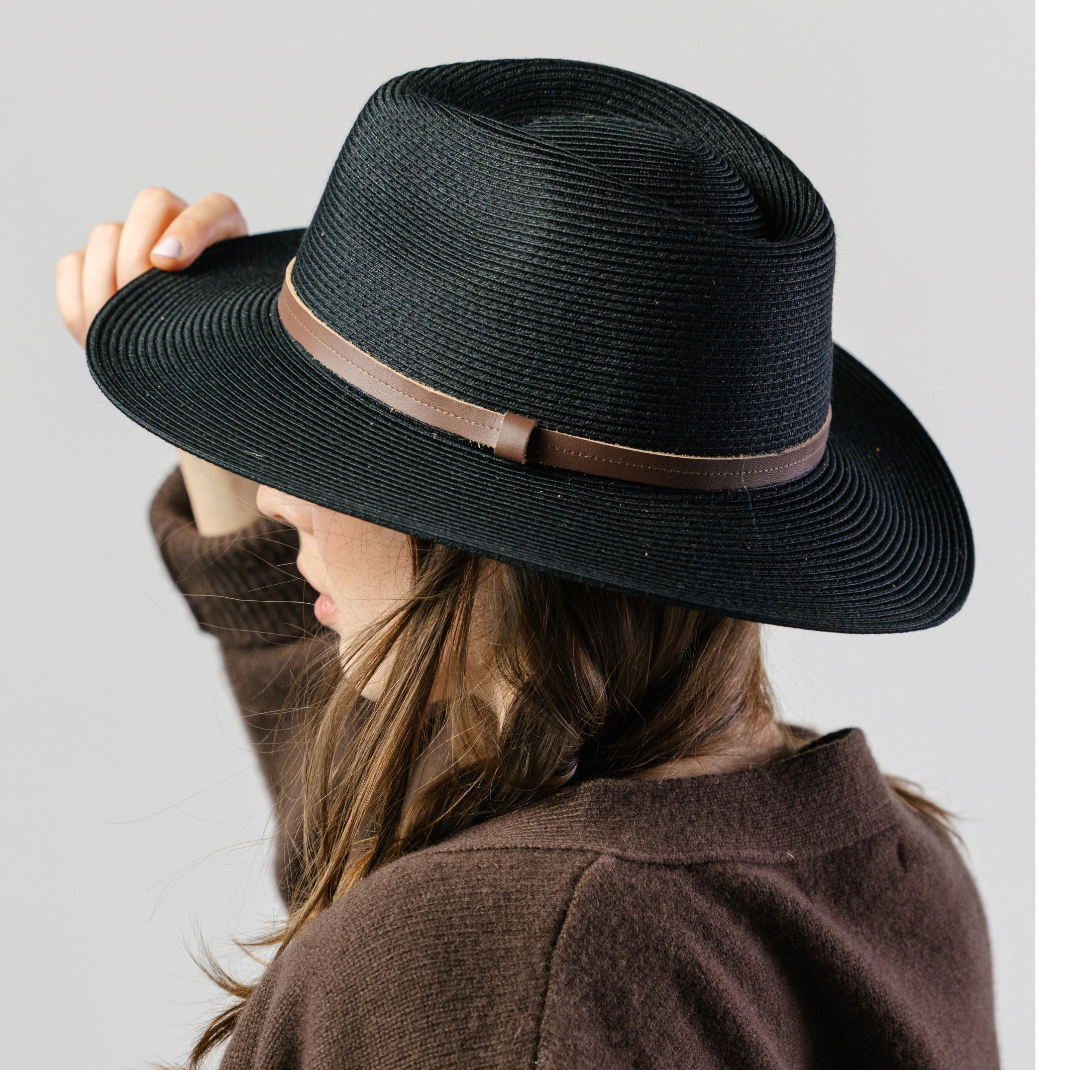 PM803 BLACK 60CM (L/XL) - MORGAN FEDORA