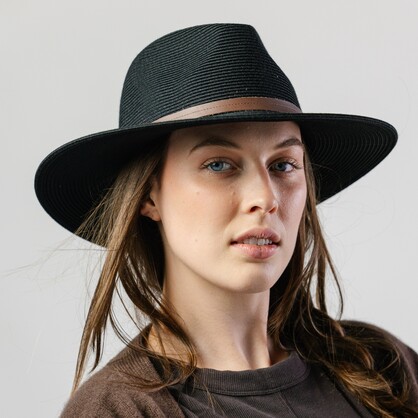 PM803 BLACK 58CM (M/L) - MORGAN FEDORA