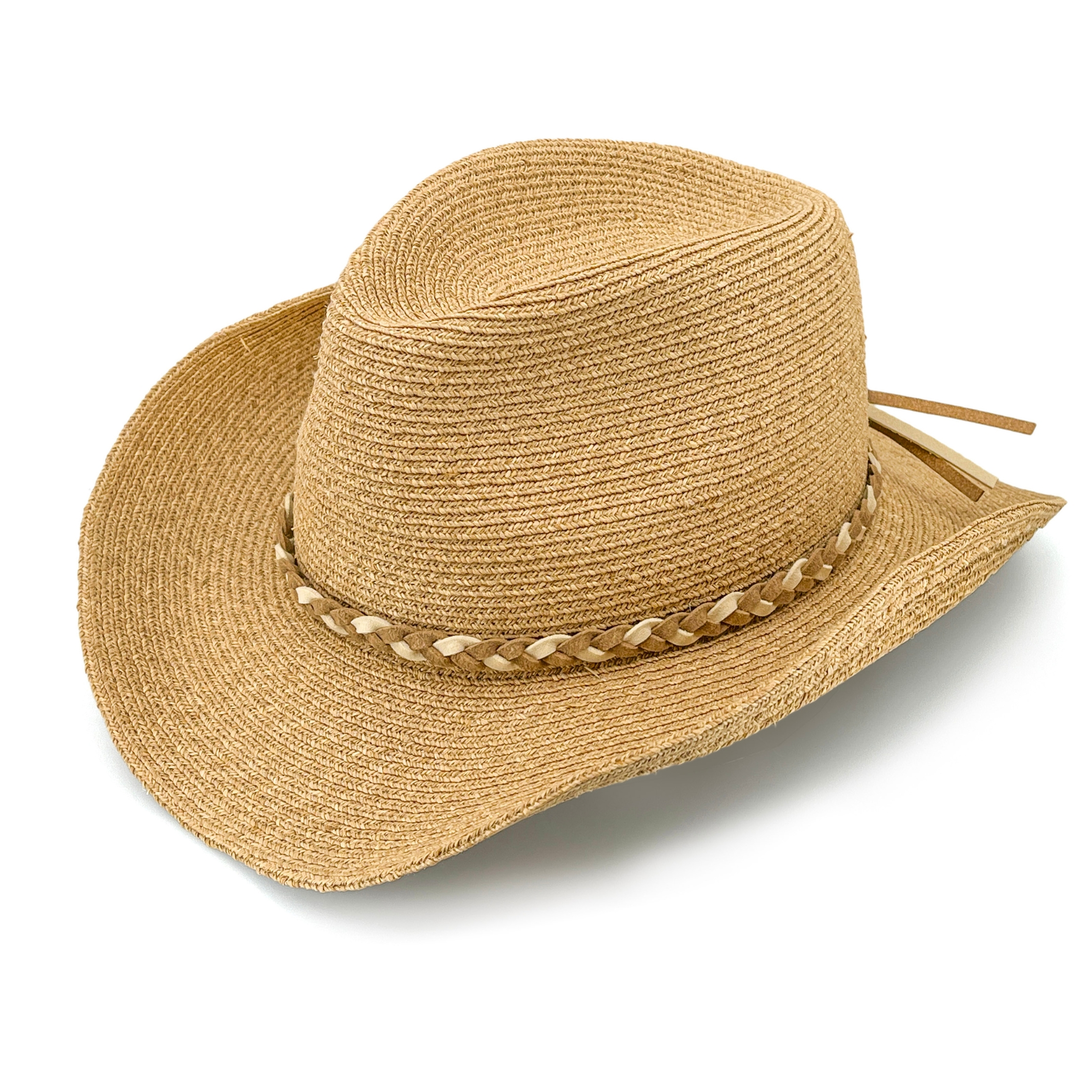 PL428A NATURAL 58CM (M/L) - JESSE RAFFIA COWBOY