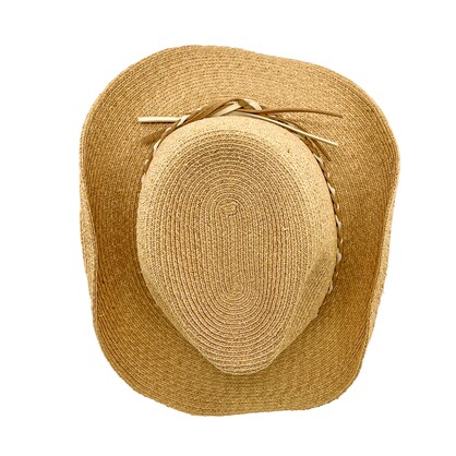 PL428A NATURAL 58CM (M/L) - JESSE RAFFIA COWBOY