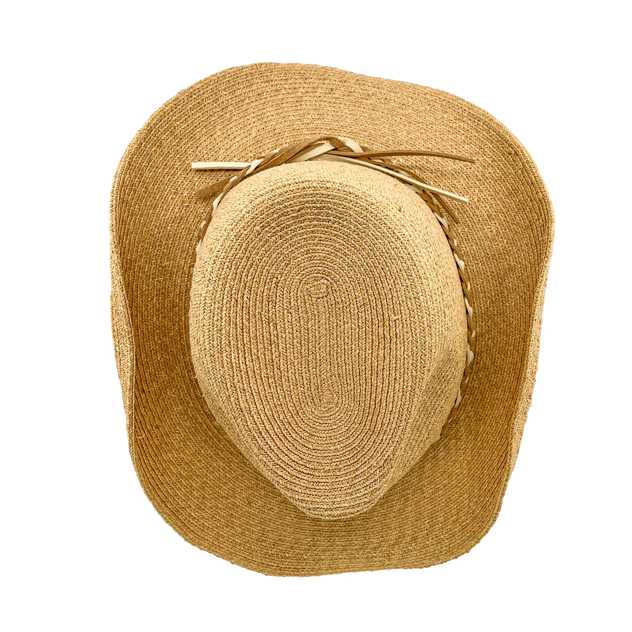 PL428A NATURAL 58CM (M/L) - JESSE RAFFIA COWBOY