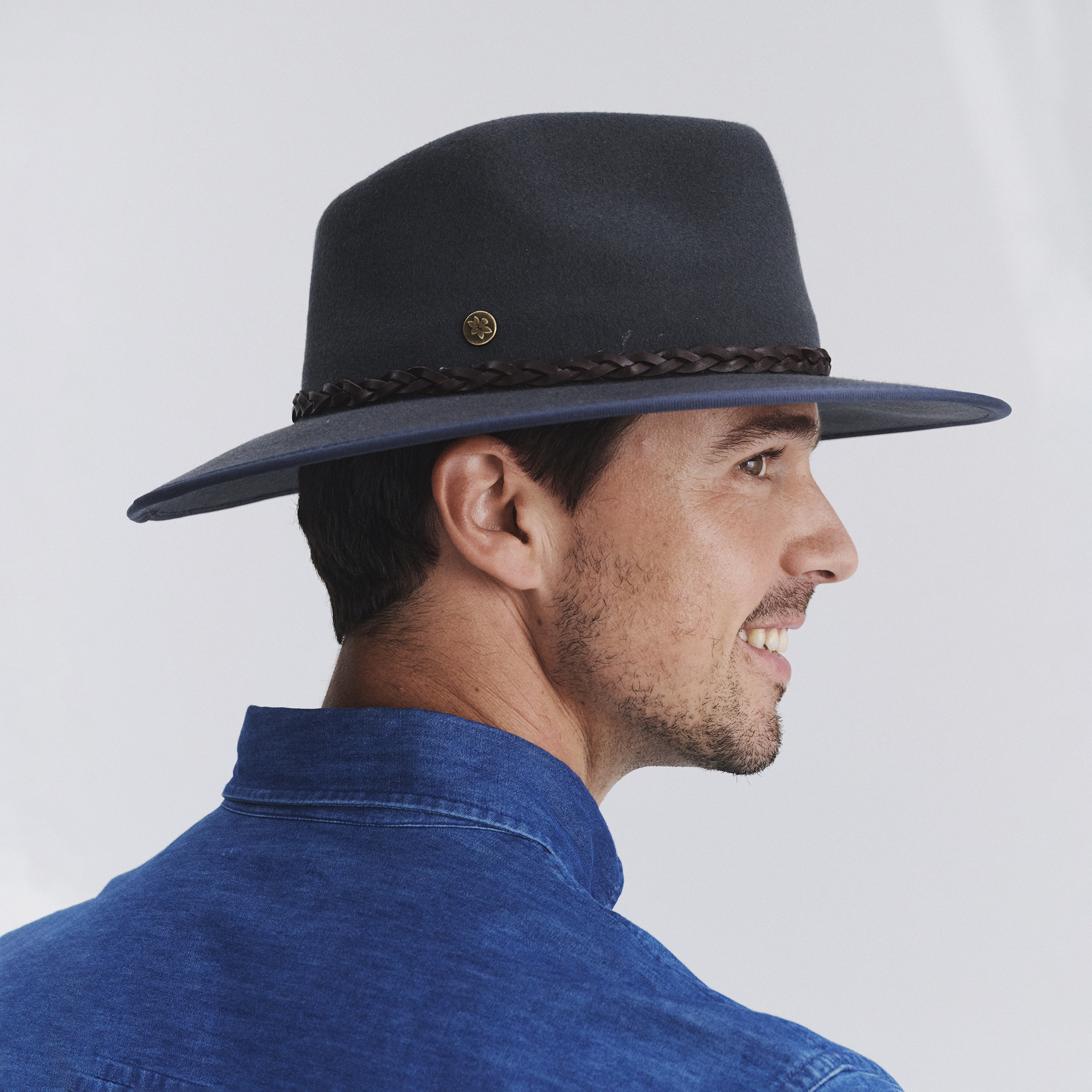 PM804 GREY 56CM (S/M) - BARTLE FEDORA