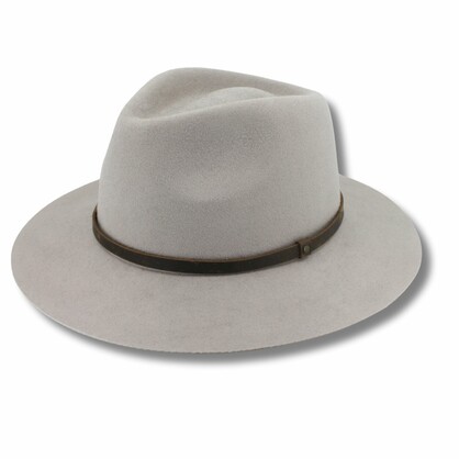 BD663 LT GREY 58CM (M/L) - PERISHER FEDORA