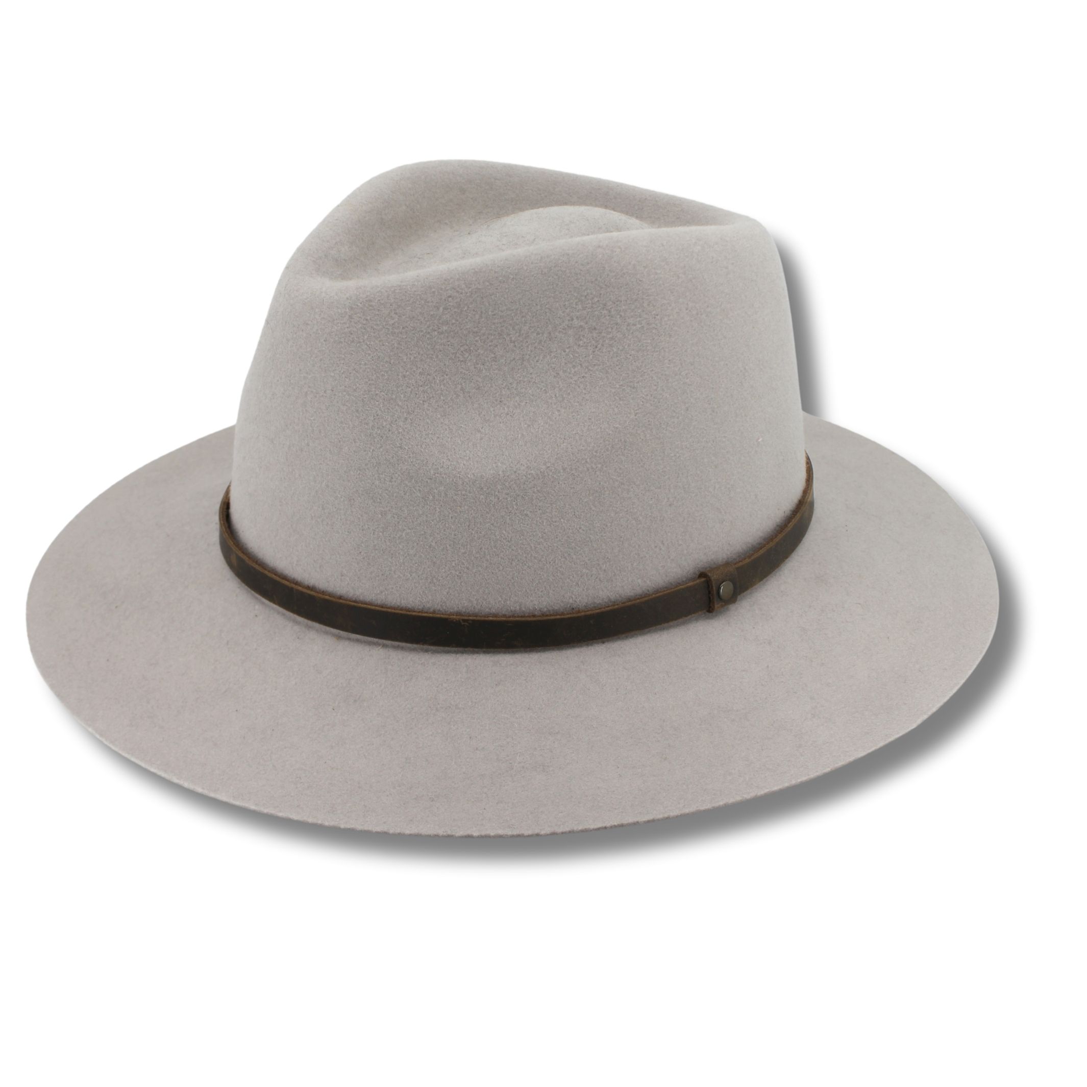 BD663 LT GREY 58CM (M/L) - PERISHER FEDORA