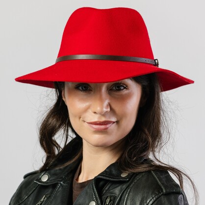 BD842 RED  58CM (M/L) - CHAMONIX FEDORA