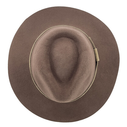 BD841 CHOCOLATE 58CM (M/L) - KLOSTERS FEDORA