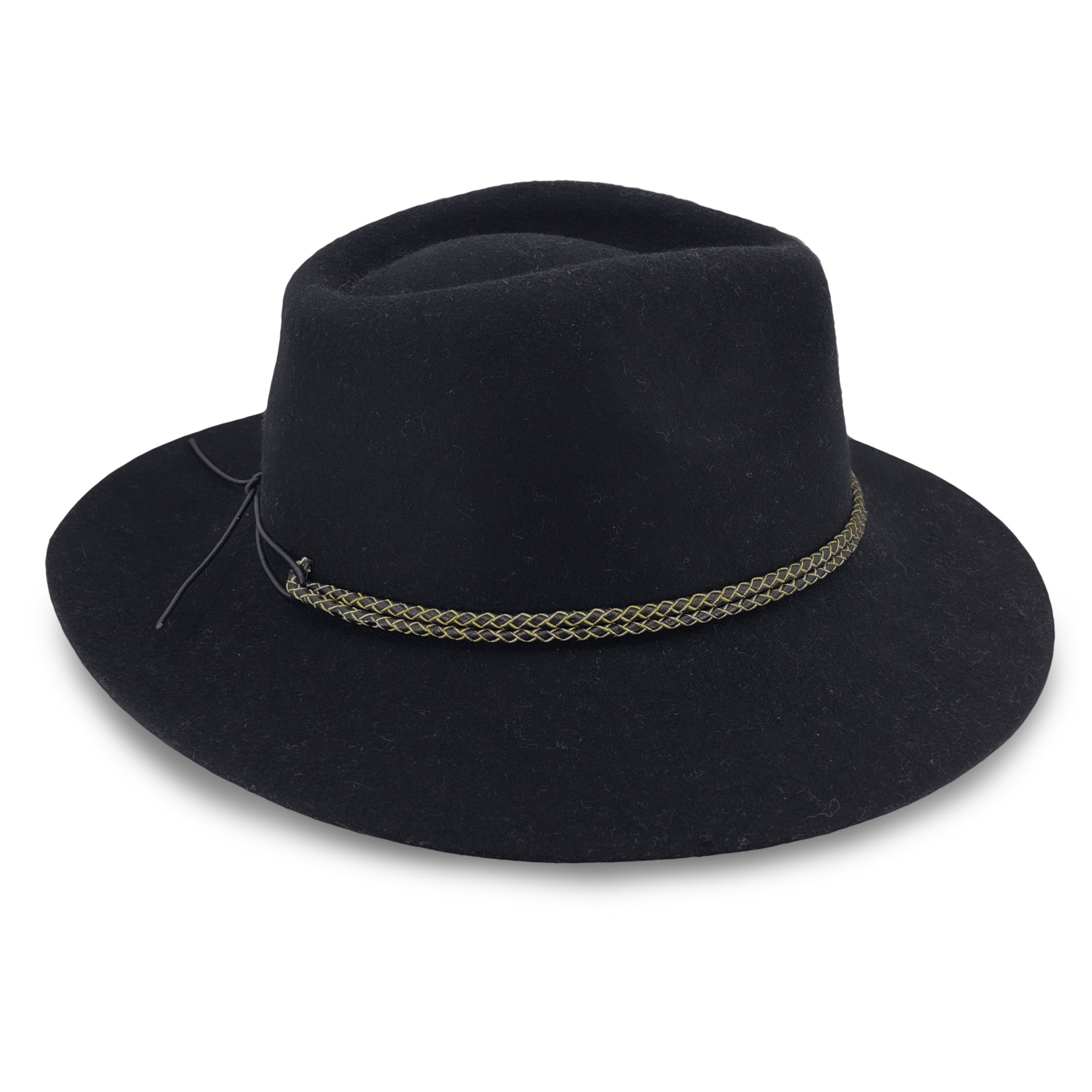 BD844 BLACK 58CM (M/L) - NORDCREST FEDORA