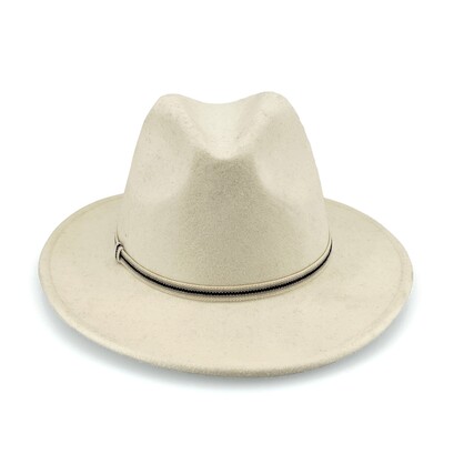BD843 IVORY 58CM (M) - VISTA FEDORA