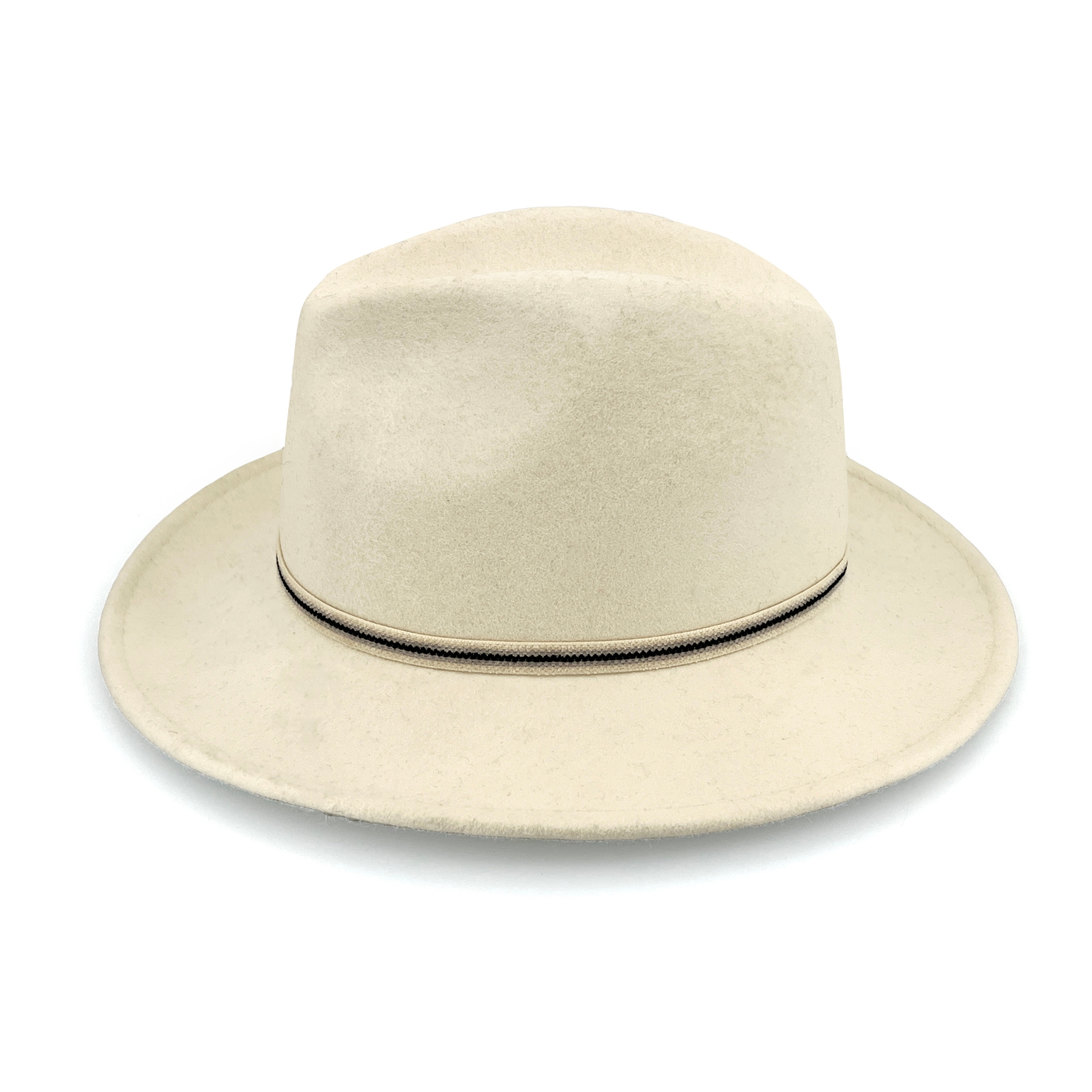 BD843 IVORY 58CM (M) - VISTA FEDORA