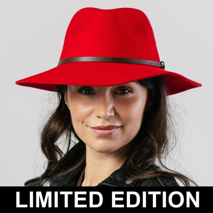 BD842 RED  58CM (M/L) - CHAMONIX FEDORA