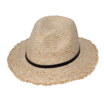 RL776 NATURAL 58CM (M/L) - STELLA RAFFIA FEDORA