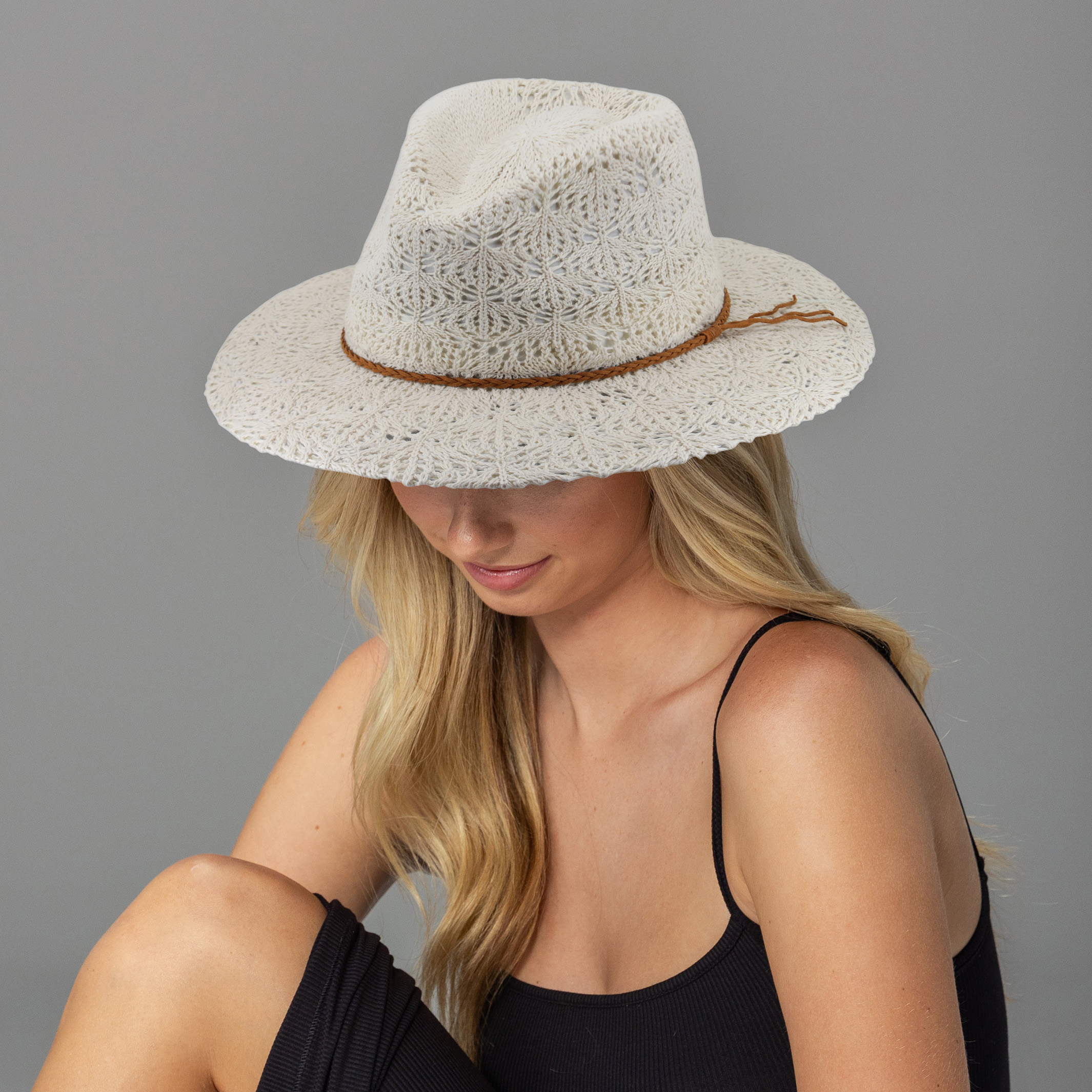 RL790 IVORY 58CM (M/L) - HARMONY FEDORA