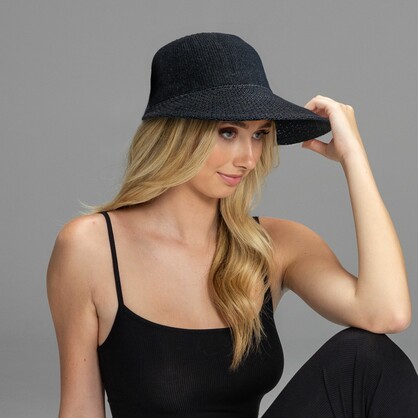 RL833 BLACK 58CM (M/L) - CARLEY CAP