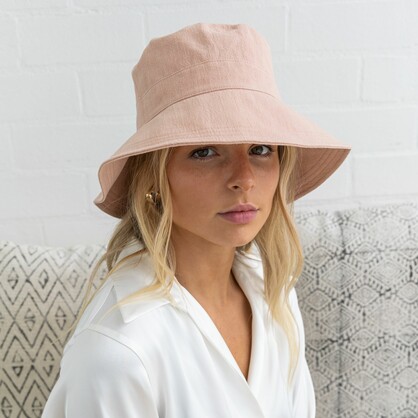 RL659 PINK 58CM (M/L) - FIFI LINEN BUCKET
