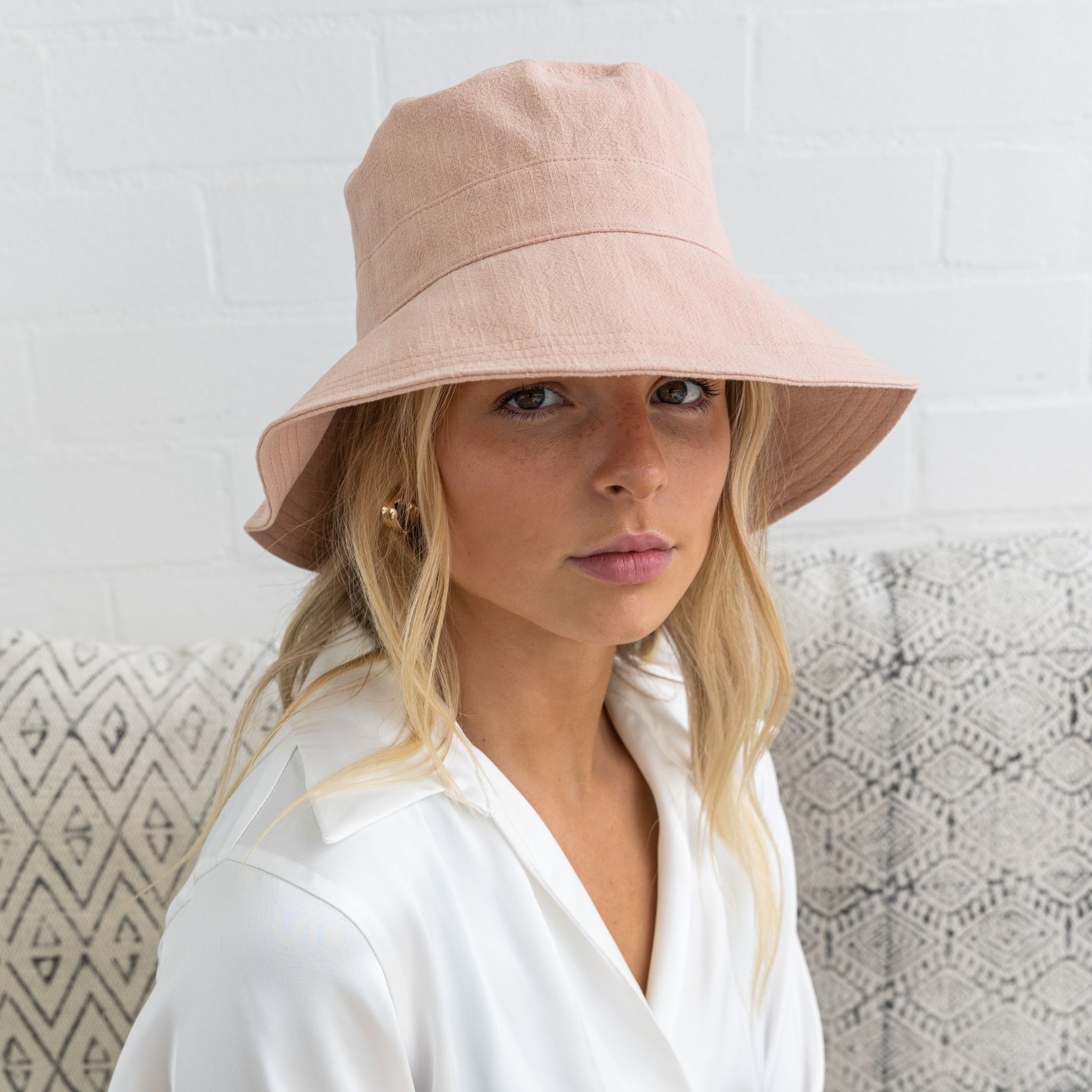 RL659 PINK 58CM (M/L) - FIFI LINEN BUCKET