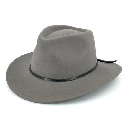 RW180 DOVE GREY 57CM (M) - LEURA FEDORA