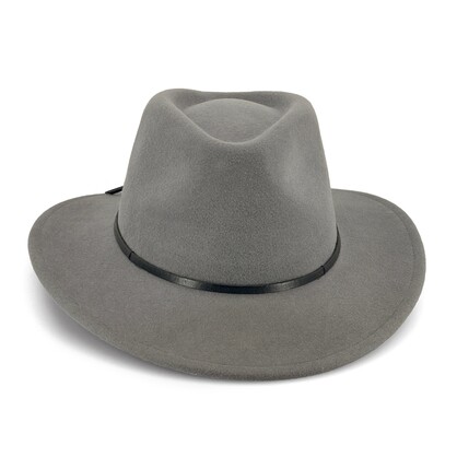 RW180 DOVE GREY 57CM (M) - LEURA FEDORA
