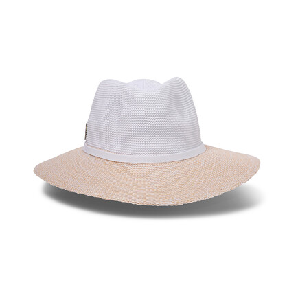 EV050 WHEAT/WHITE 56CM (S/M) - ASTON FEDORA (MAGNETISED)