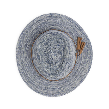 EV090 LT BLUE 58CM (M/L) - CAROLINE FEDORA