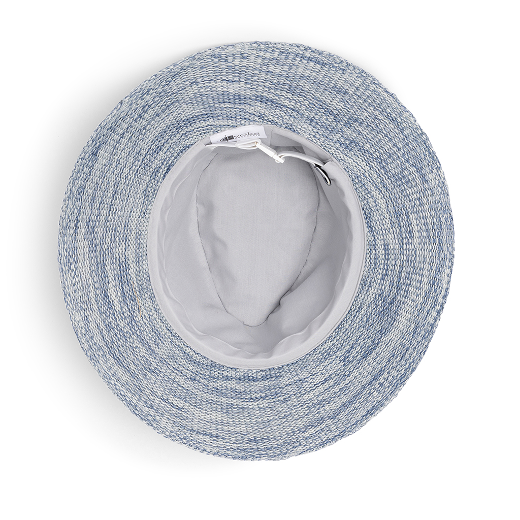 EV090 LT BLUE 58CM (M/L) - CAROLINE FEDORA