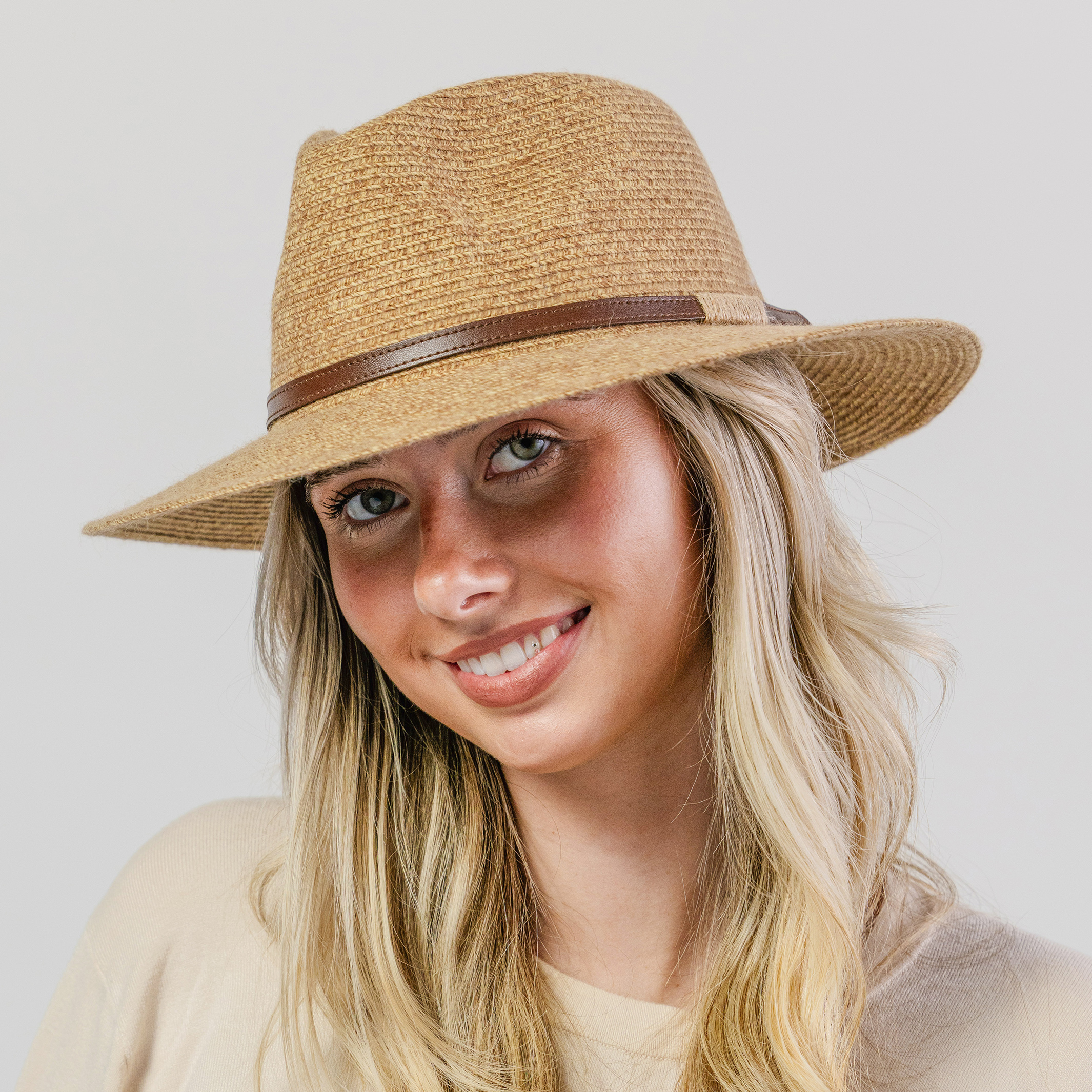 EV540 CAMEL 60CM (L/XL) - LANIER FEDORA