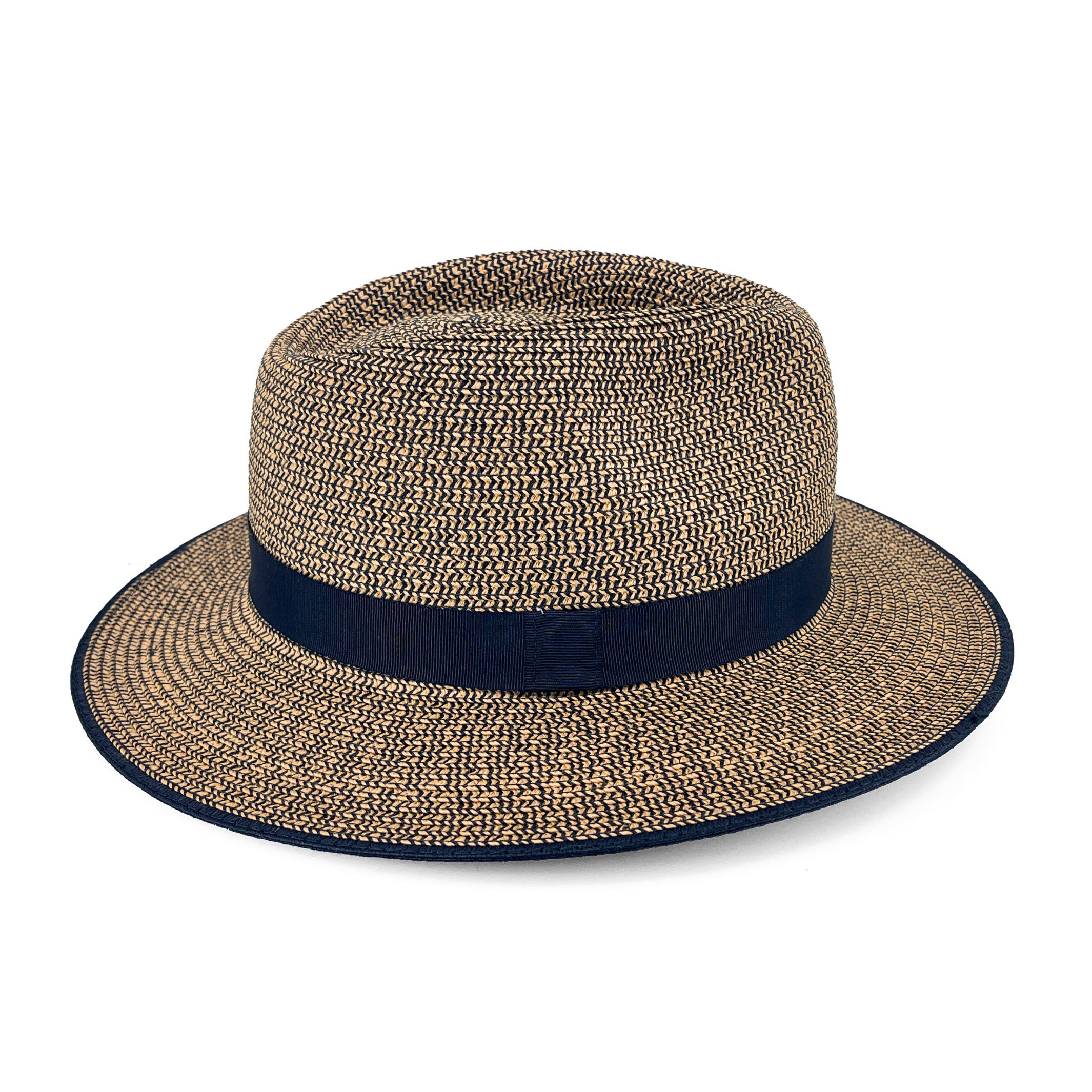 EV660A BROWN COMBO 60CM (L/XL) - AINSLEY FEDORA