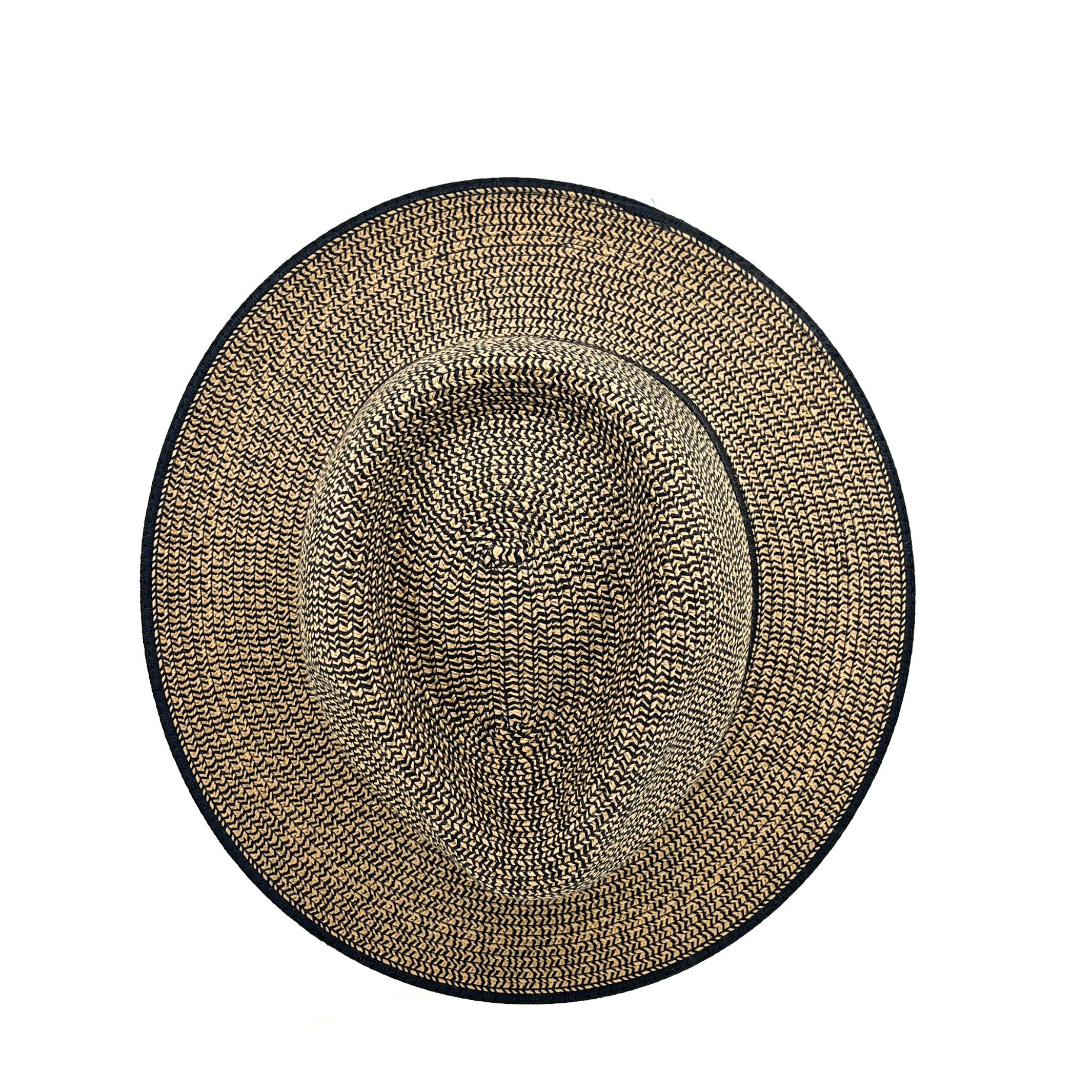 EV660A BROWN COMBO 60CM (L/XL) - AINSLEY FEDORA