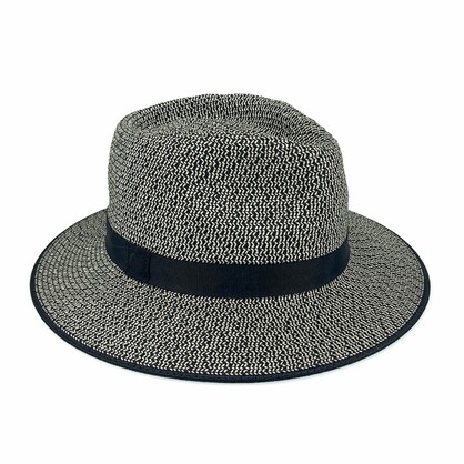 EV660A BLACK COMBO 58CM (M/L) - AINSLEY FEDORA