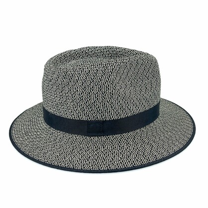 EV660A BLACK COMBO 58CM (M/L) - AINSLEY FEDORA